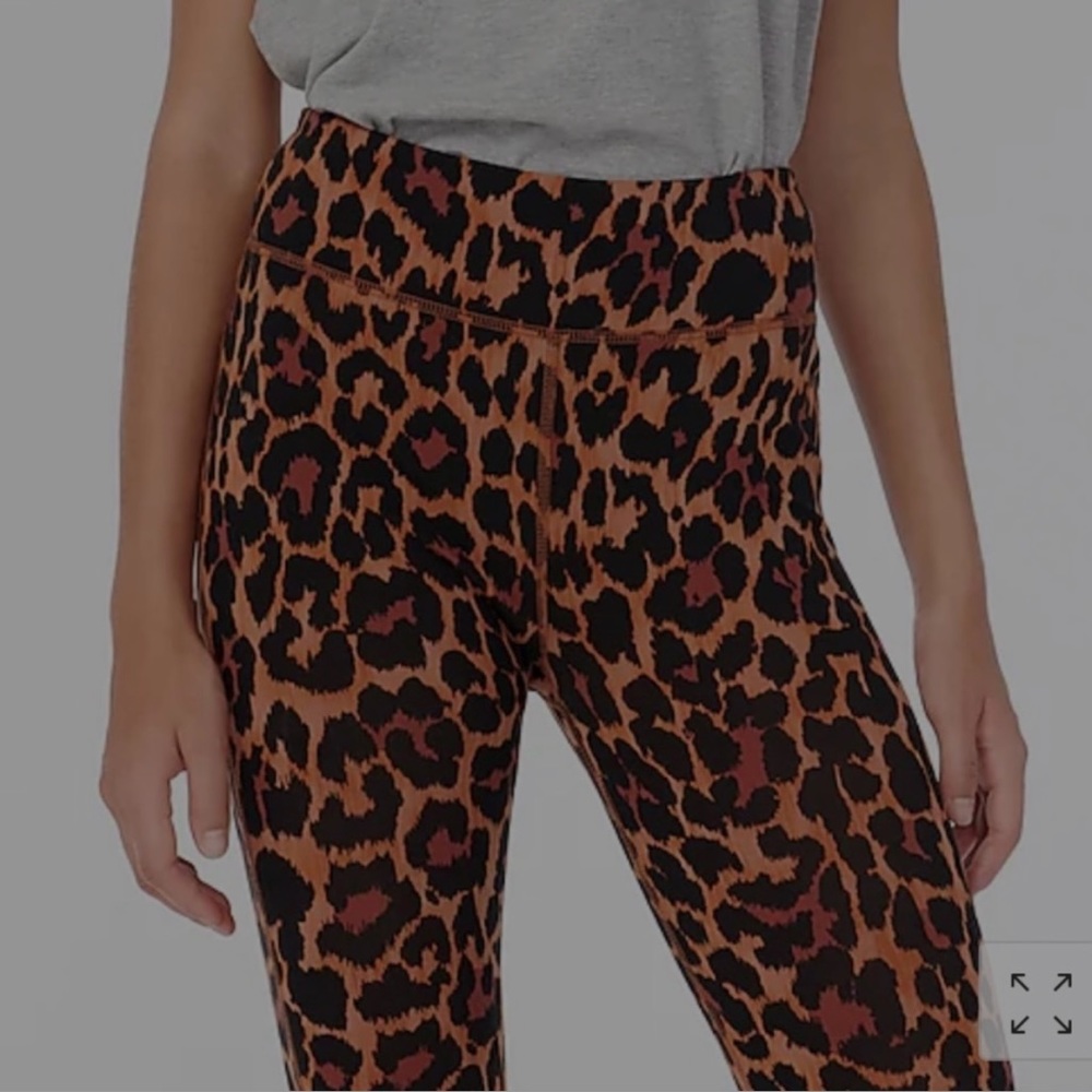 J Crew weekend leopard print leggings - Picture 3 of 9